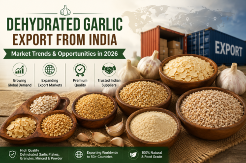 Dehydrated Garlic Export from India