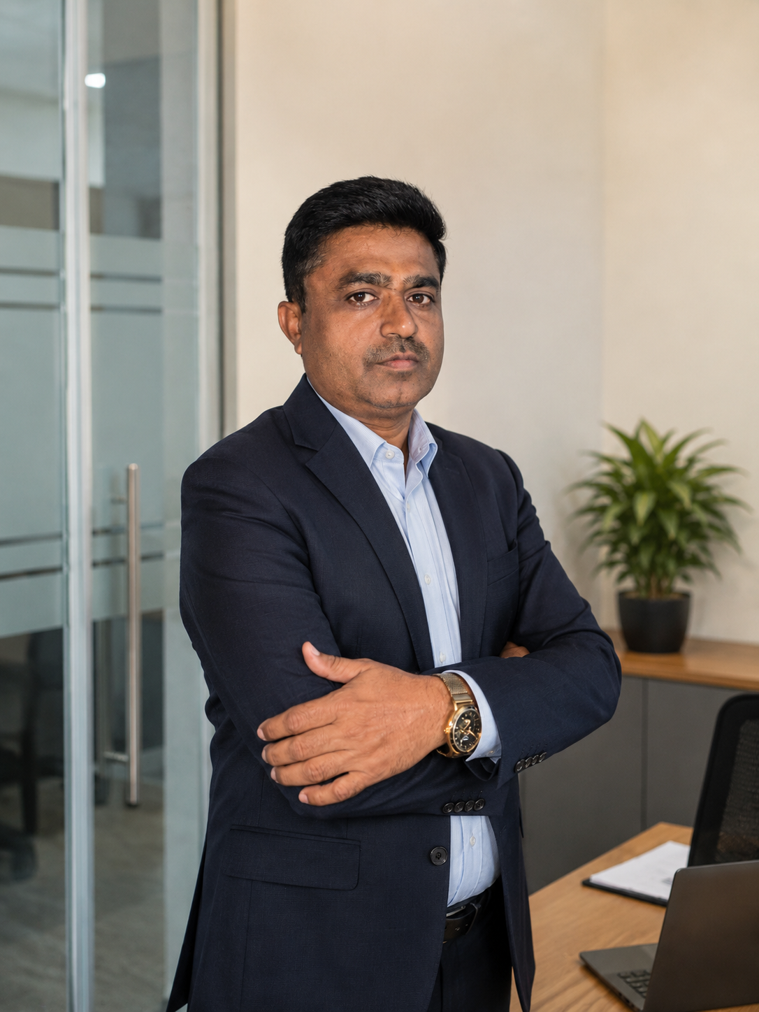 Bharat Hadiya — Director, Procurement & Quality Control